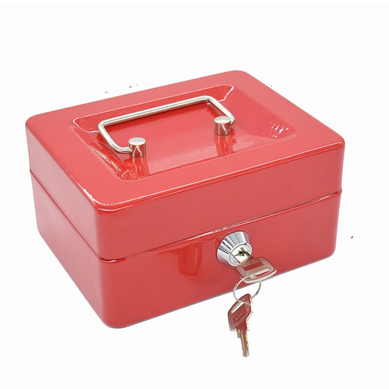 Customized home cash box, key locker, metal money box key holder