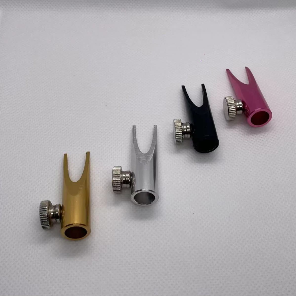 Cylindrical Metal Eyebrow Pencil Sharpener, Duckbill Eyebrow Pencil Sharpening Tool, Double-Sided U-Shaped Slot Eyebrow Pencil Tool