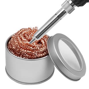 Soldering Iron Tip Cleaner, Soldering Iron Tip Cleaning Tool, Soldering Iron Tip Desoldering Copper Ball, Soldering Iron Tip Cleaning Ball