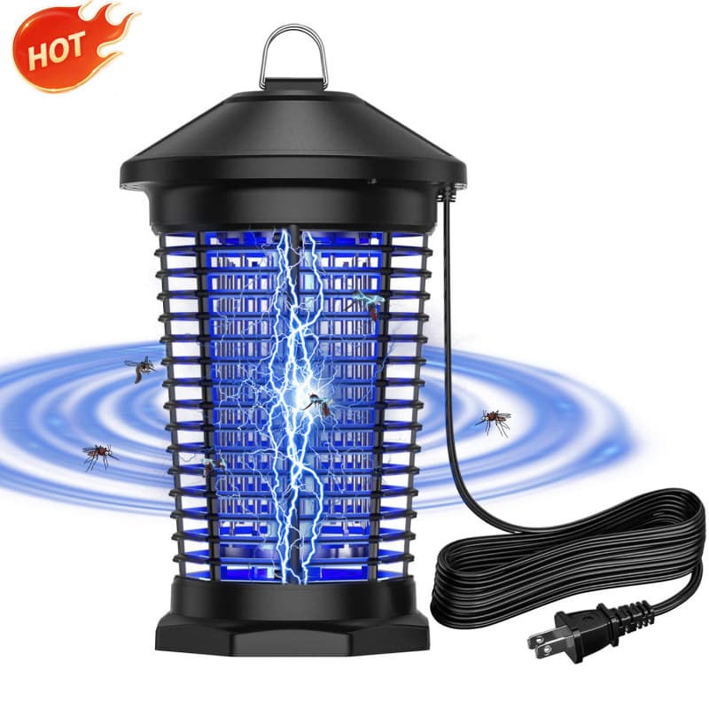 2026 New Cross-border 4000V Electric Mosquito Killer with 6-foot Cord