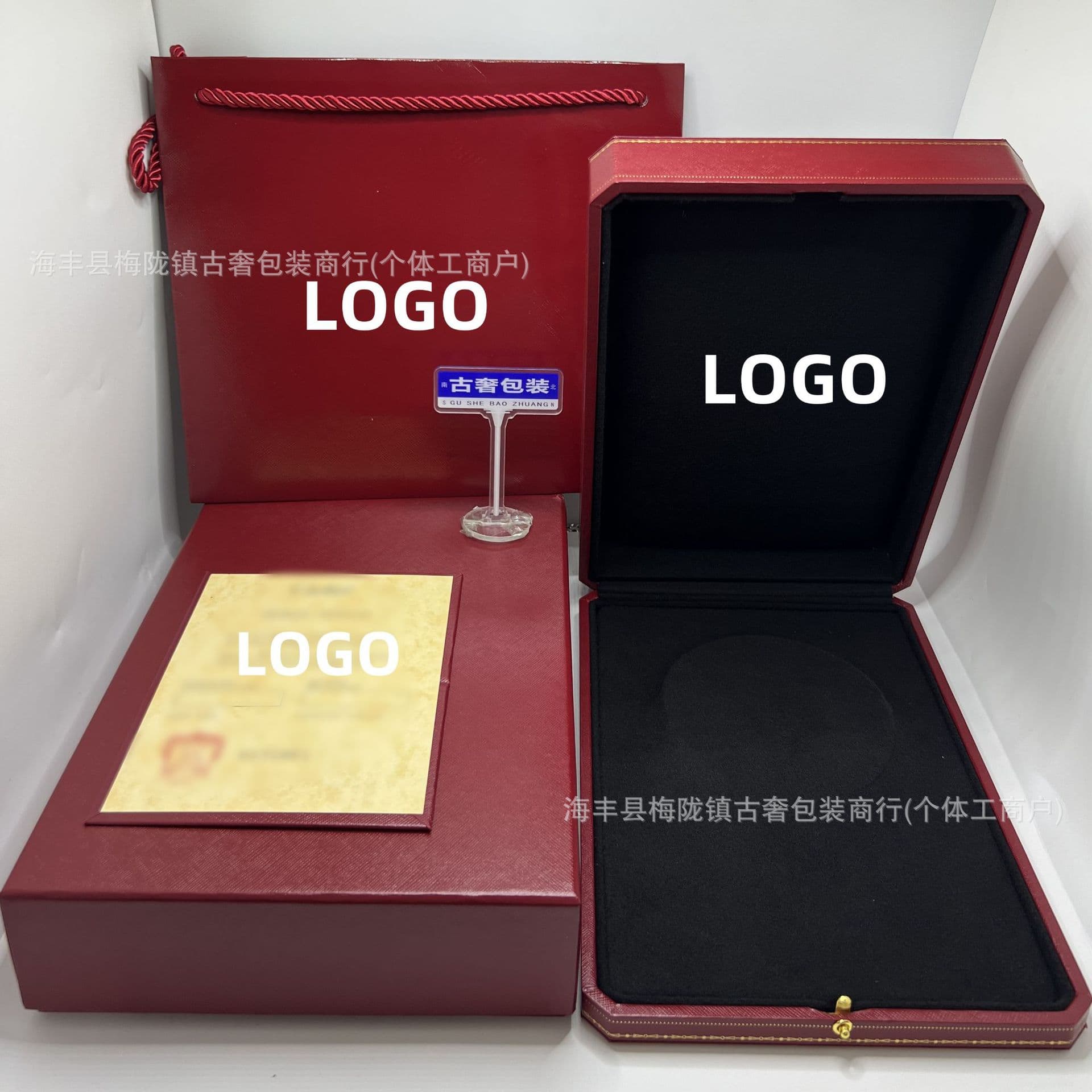 Kajia's New Gold Edition Large Set Packaging Gift Box, Ring, Necklace, Bracelet, Jewelry Packaging, Direct Sales from the Manufacturer