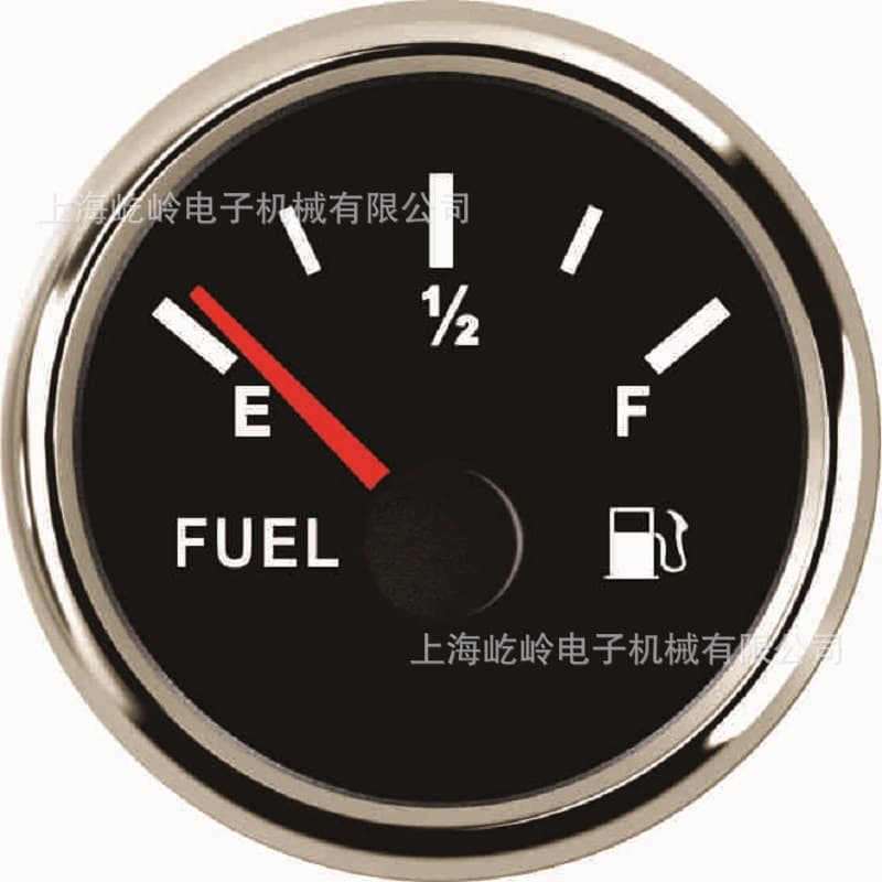 52mm pointer universal oil level gauge signal adjustable modified car boat universal gauge with backlight