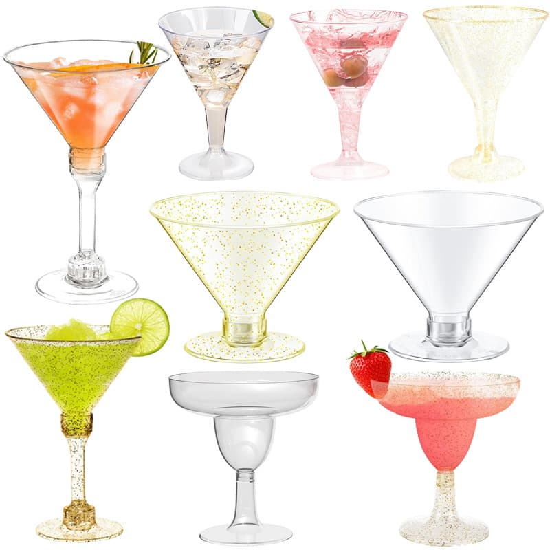 Amazon hot selling plastic champagne glass bar acrylic red wine glass transparent goblet diamond plastic wine glass