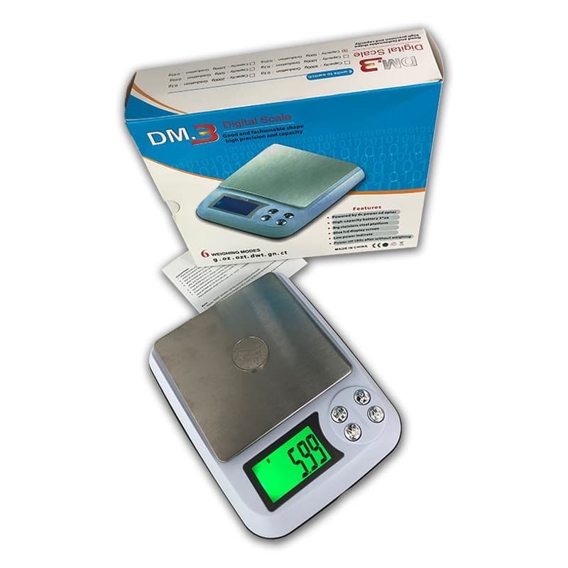 DM-3 Jewelry Scale Electronic Kitchen Scale Household Electronic Scale Small Tea Scale High Precision 0.01 Jewelry Scale