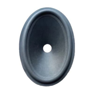Speaker Cone Accessories, Pressed, Perforated 6x9 Foam Edge Paper Cone