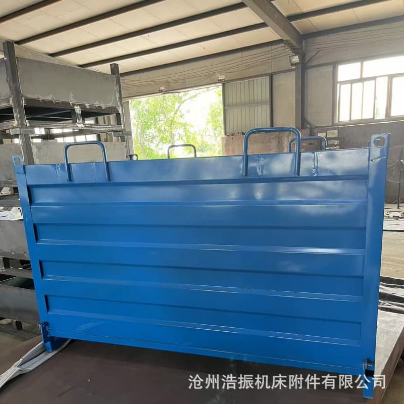 Waste container manufacturers producing self-dumping turnover boxes, metal workshop forklift-compatible industrial waste collection bins