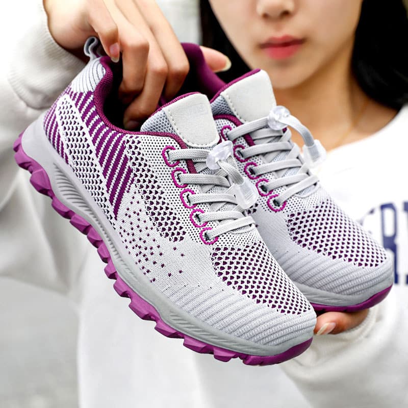 Old People Shoes 2025 Summer New Style Walking Shoes Comfortable Middle-aged and Elderly Soft Sole Gift Shoes Couples Sports Shoes