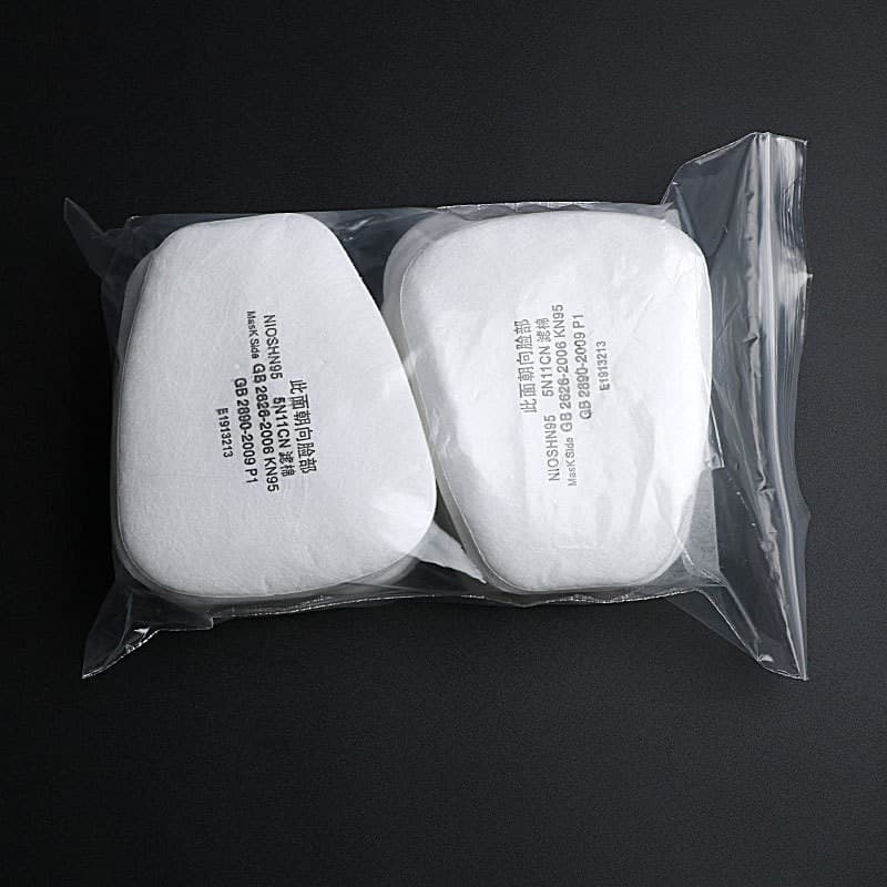 Wholesale 5N11CN Filter Cotton for 6200, 7502, 6502, 6800 Models Particulate Dust Mask Filters