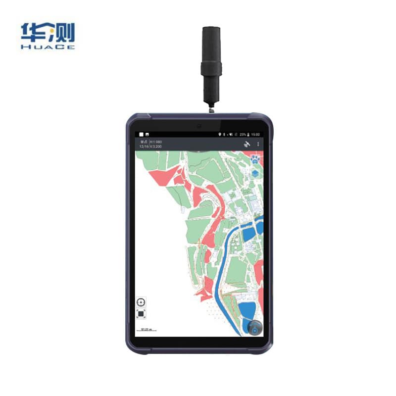 Huace LT800H Beidou Smart Terminal GPS Positioning Instrument, High-Precision Centimeter-Level 8-inch Screen Flat Panel Measuring Instrument