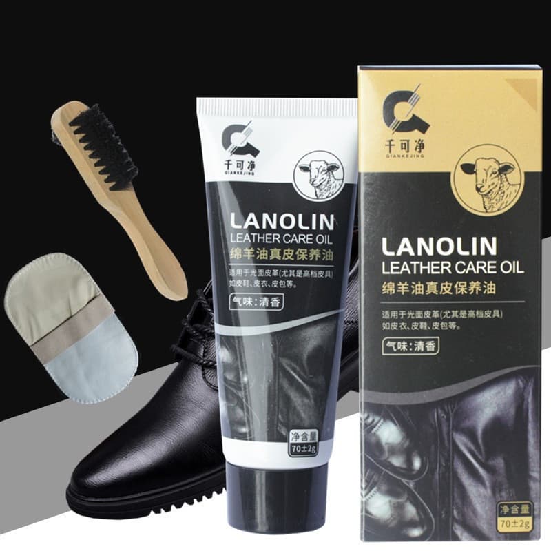 Shoe Polish Black Colorless Brown Genuine Leather Sheep Oil Leather Shoes Belts Leather Clothes Leather Bags Sofa General Maintenance Oil