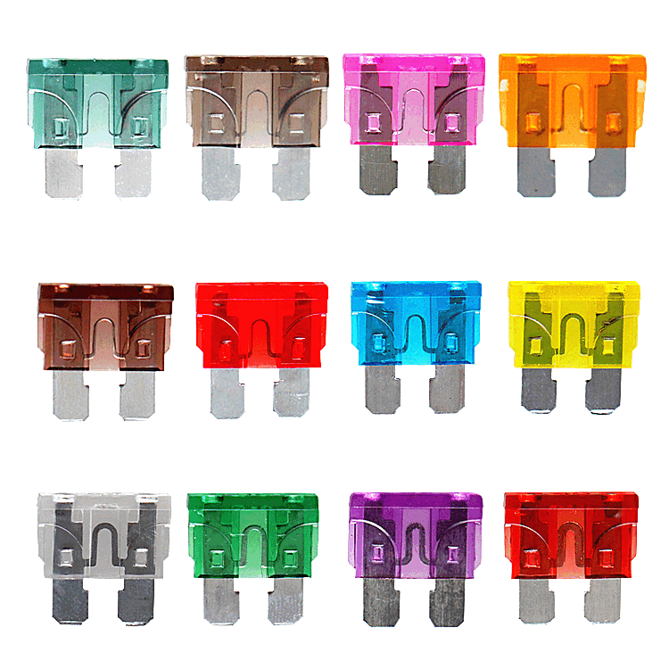 ATC Medium ATO Blade, Automotive Blade Fuses 1A, 2A, 3A, 10A, 15A, 20A, 30A, 40A