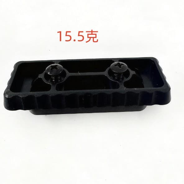 Milwaukee Packout black feet mounting system for tool storage organization.