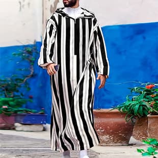 2025 New Style In Stock Embroidered Robe with Side Pockets 1133980