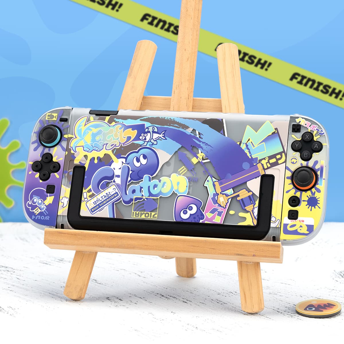 Nintendo switch2 protective case ns2 game console split protective case Splatoon peripheral accessories
