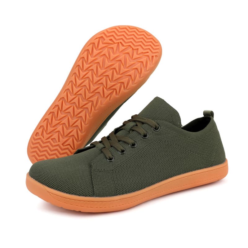 Jinjiang Export Wide-Toe Knitted Breathable Sports Shoes, Large Size Wide Last Couple Shoes, Hiking Casual Unisex Shoes
