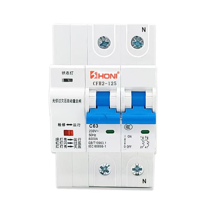 HONI CFH2 Photovoltaic Automatic Reclosing Wi-Fi Automatic Reclosing 2P4P Smart Circuit Breaker