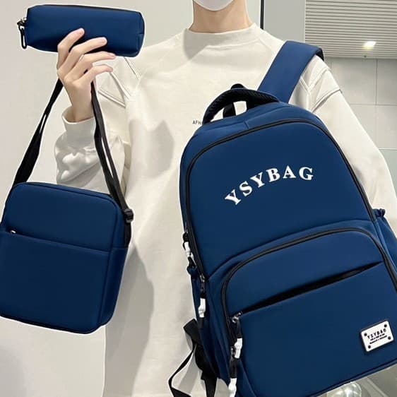 2026 New Retro Hong Kong Style Backpack, Japanese Harajuku Simple Design for Middle School, High School, and College Students, Women's Bag