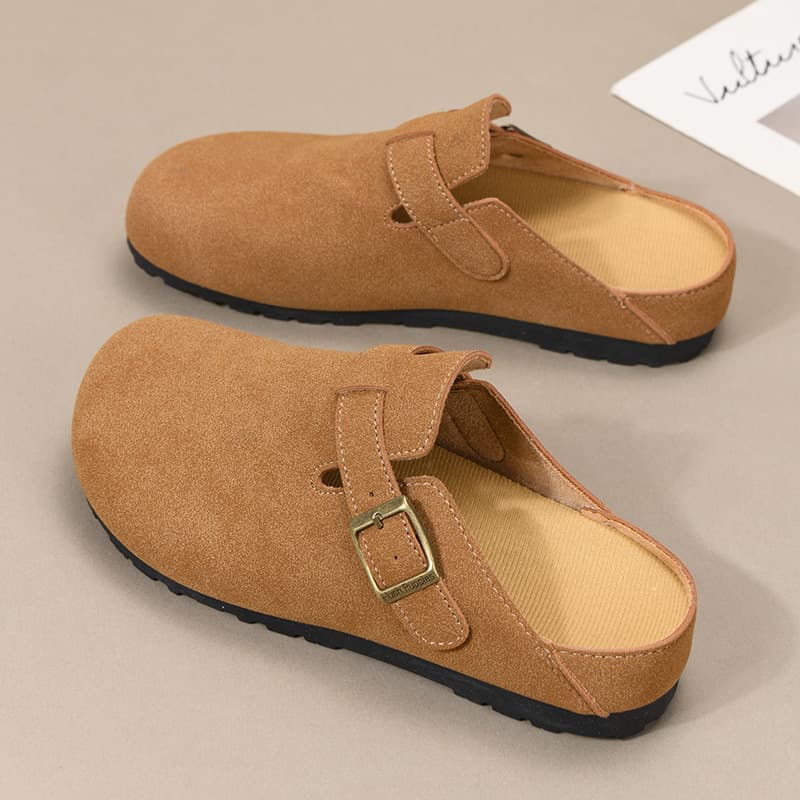 2026 Spring/Summer New Mango Toe Birkenstock Shoes Outdoor Breathable Soft Cloud-Like Women's Slippers Comfortable Versatile Women's Shoes