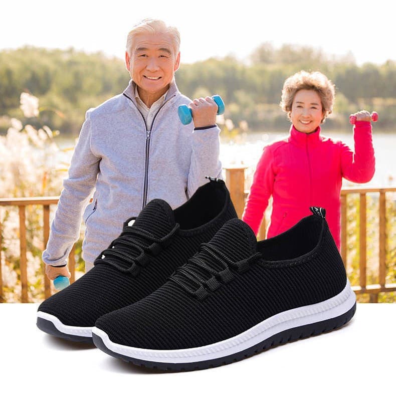 New Old Beijing Cloth Shoes Men's and Women's Flat Casual Running Shoes Breathable Sports Shoes Walking Shoes