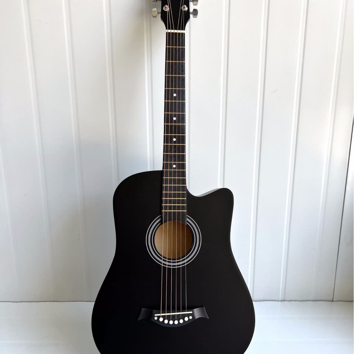 38-Inch Acoustic Guitar for Beginners, Popular Entry-Level Folk Guitar for Male and Female Students Practice, Factory Direct Sale