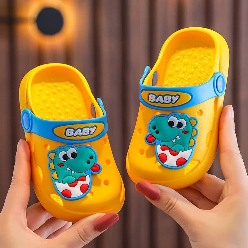 Children's Summer Slippers, Boys' Beach Shoes, Baby Indoor Clogs, Girls' Anti-Slip Sandals