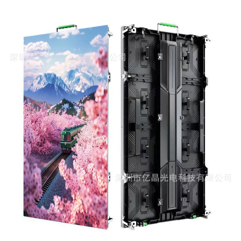 LED rental screen indoor and outdoor die-cast aluminum stage led display high definition movable led advertising screen