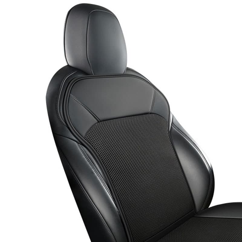 Car seat cushion accessories Customized office seat massage cooling pad Breathable cooling household USB fan accessories