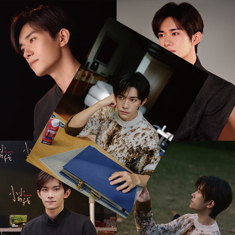 Yi Yang Qianxi Poster, High-Quality Art Paper Set of 8, TFboys Signed Photo Collection Dorm Wall Sticker Decorative Picture