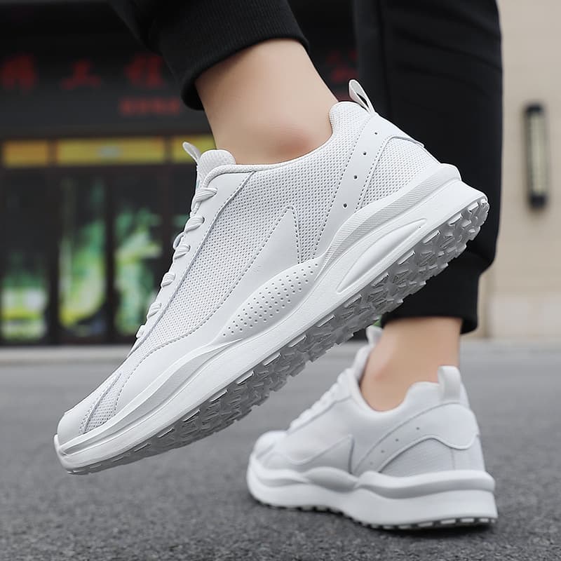 2025 Fashionable Spring/Summer Trendy Men's Shoes: Large Size Sports Casual Board Shoes, Breathable Running Athletic Shoes
