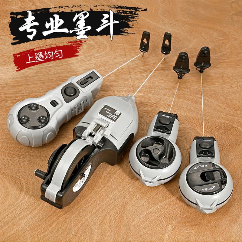 Ink line for construction site marking, specially designed for carpenters, stainless steel electric ink marker, automatic line drawing tool for construction workers