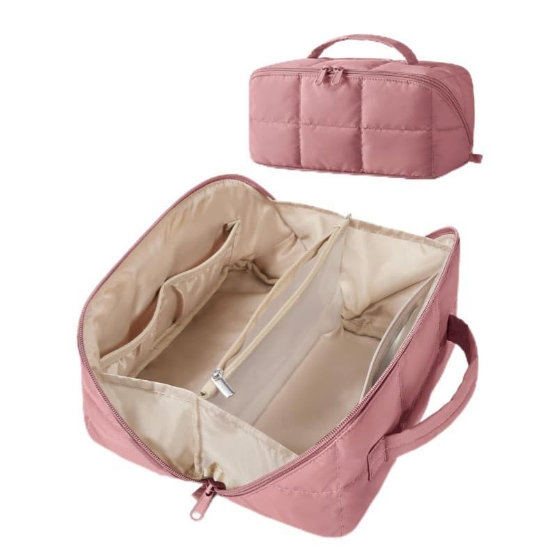 Cross-border Creative Cosmetic Bag Women's Large Capacity Portable Storage Handbag Travel Toiletry Bag Water-Resistant Makeup Bag