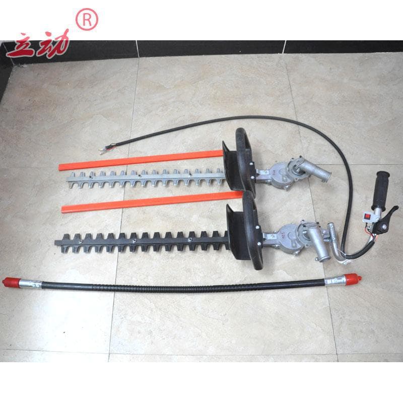 Backpack Hedge Trimmer Gasoline Tea Tree Pruning Machine Hedge Shear Pruning Machine Double Blade Assembly