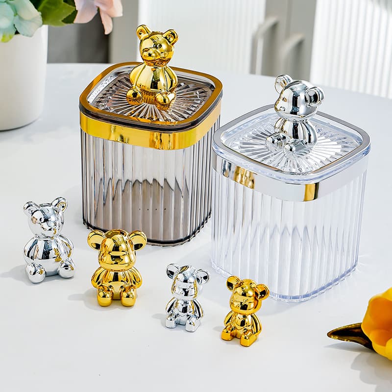 Cross-border Violent Bear Ornament High-grade Plastic Living Room Entryway TV Cabinet Wine Cabinet Piggy Bank Home Decoration Accessories