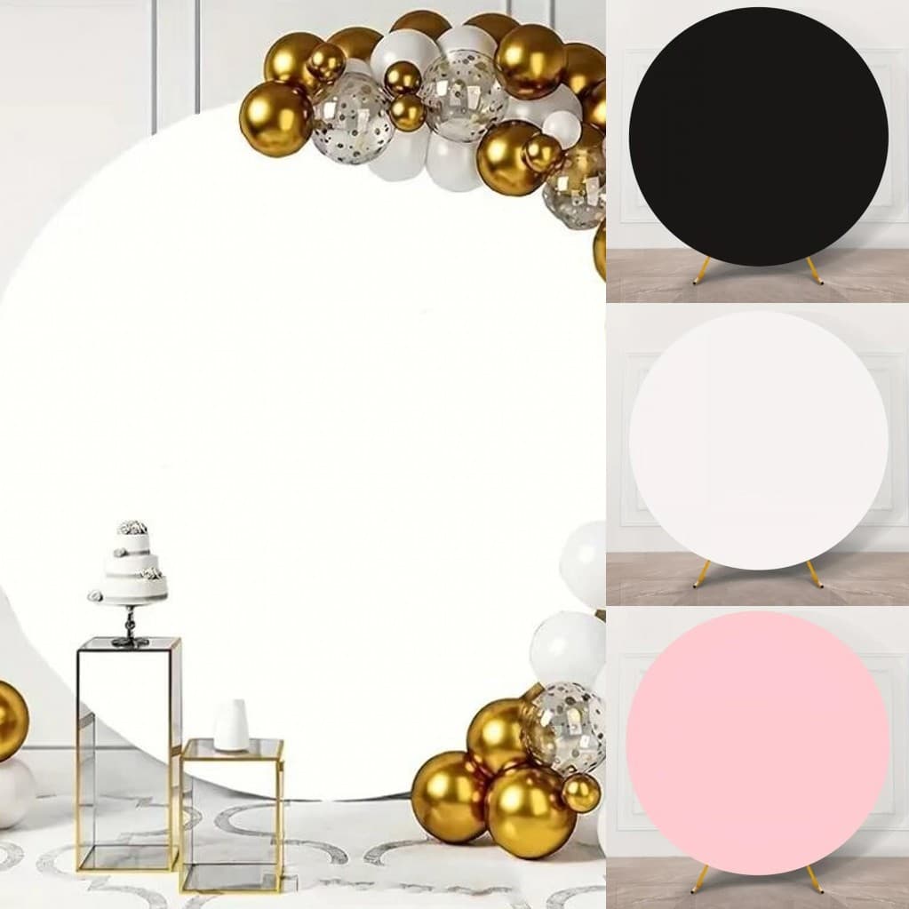 Wedding Arch Door Cover Background Cloth Thickened Polyester Fiber Solid Color Birthday Party Scene Decoration Background Cloth