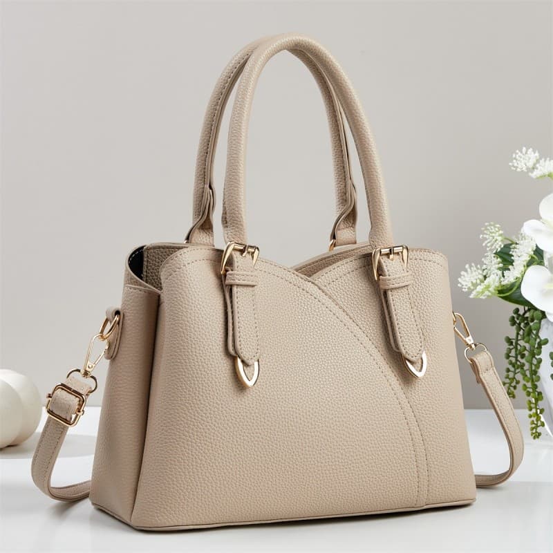 New Premium Versatile Handbag for Women Fashionable Trendy Tote PU Leather Vintage Shoulder Bag Wholesale