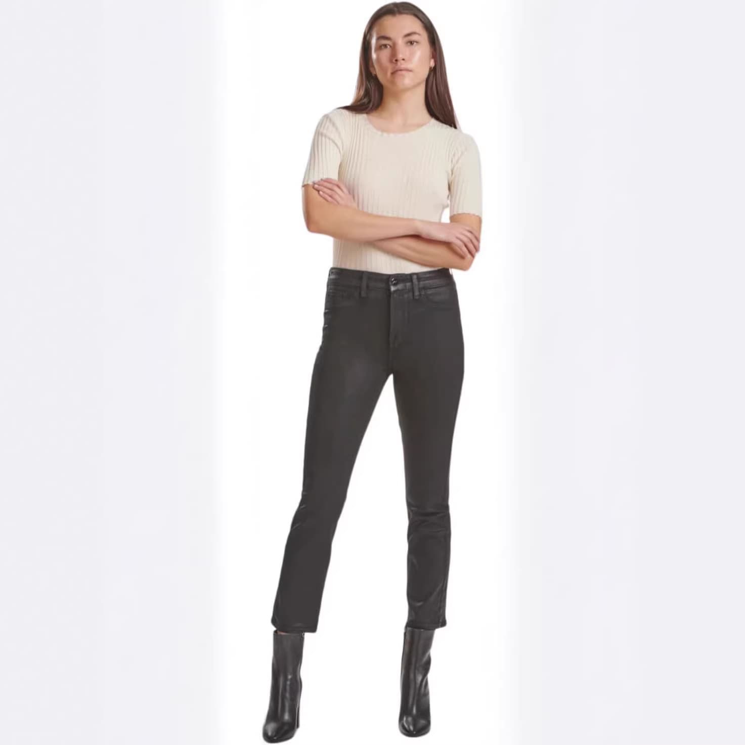 European and American 2025 new products Amazon cross-border foreign trade summer casual slimming jeans for women slim-fitting butt-lifting trousers for women