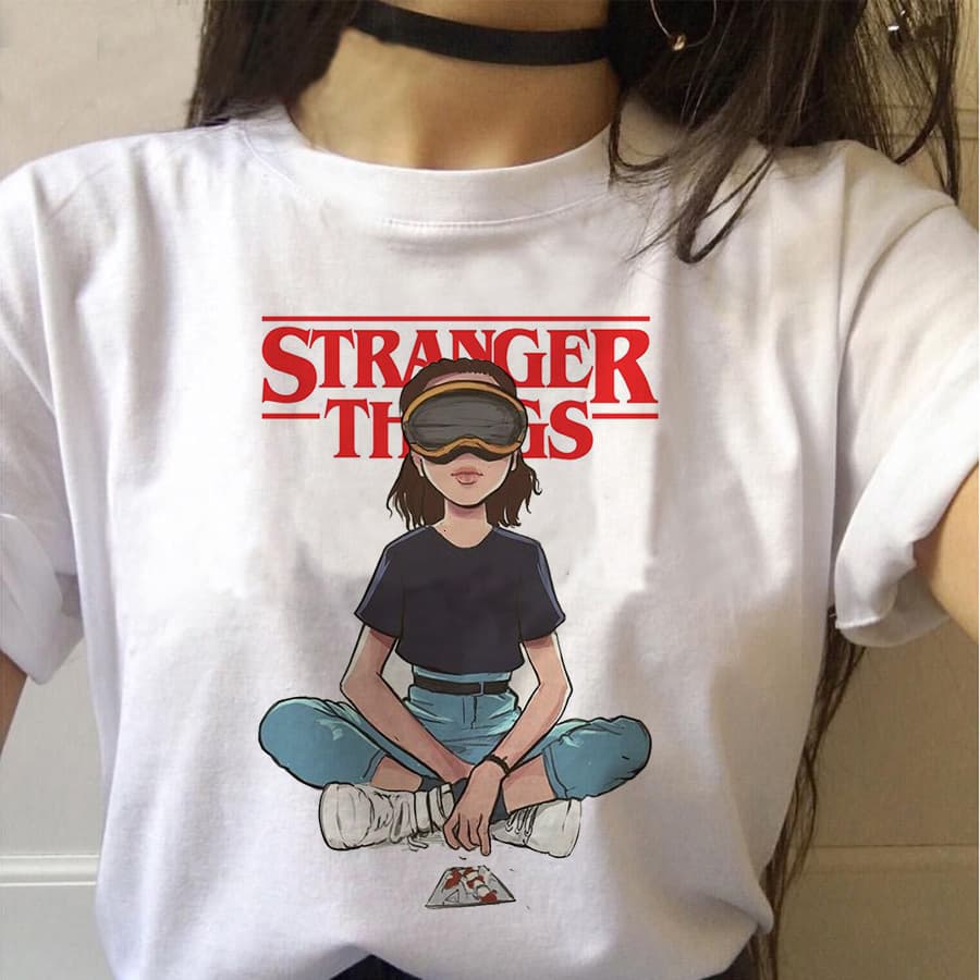 Stranger Things T-Shirt Women AliExpress Stranger Things Merchandise Couple T-Shirt