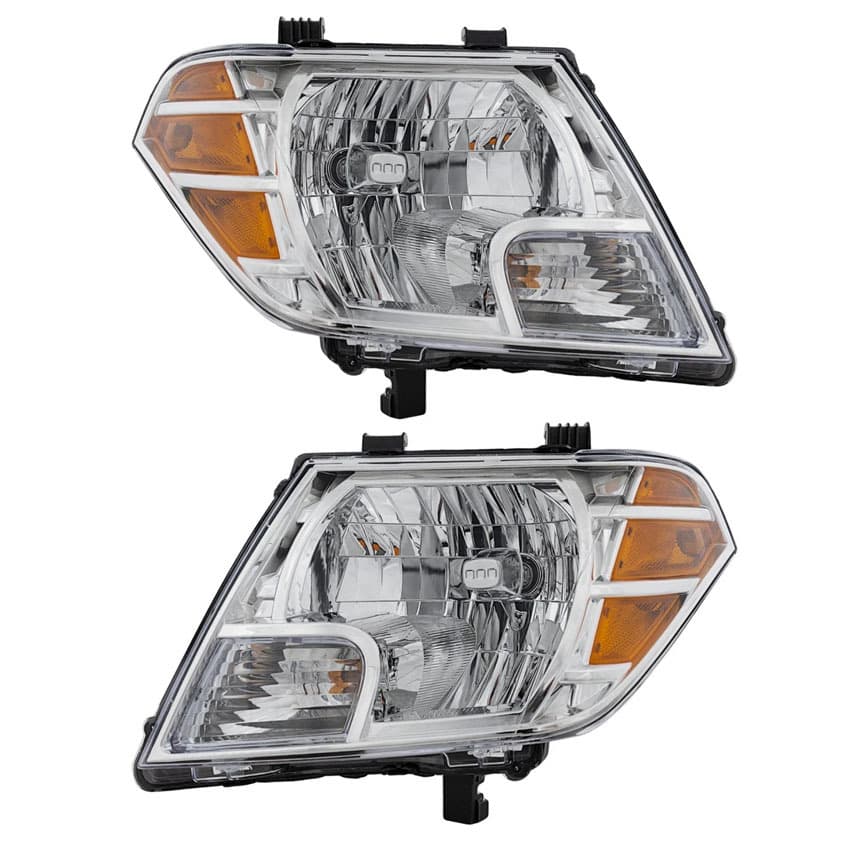 Compatible with 2009-2018 Frontier Headlight Assembly 26060ZL40B 26010ZL40B