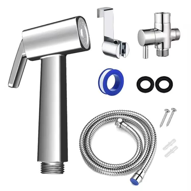 ABS square toilet spray gun toilet companion bidet nozzle for washing buttocks water gun bathroom pressurized small shower