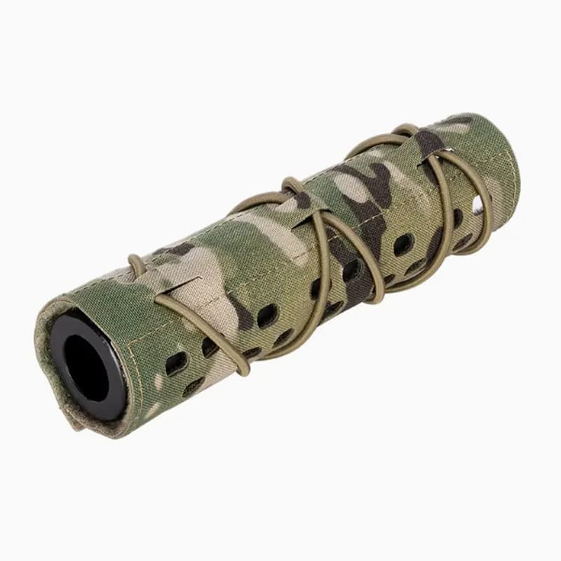 Tactical camouflage silencer protective cover 18cm outdoor shooting camouflage cover protective cover multi-color optional