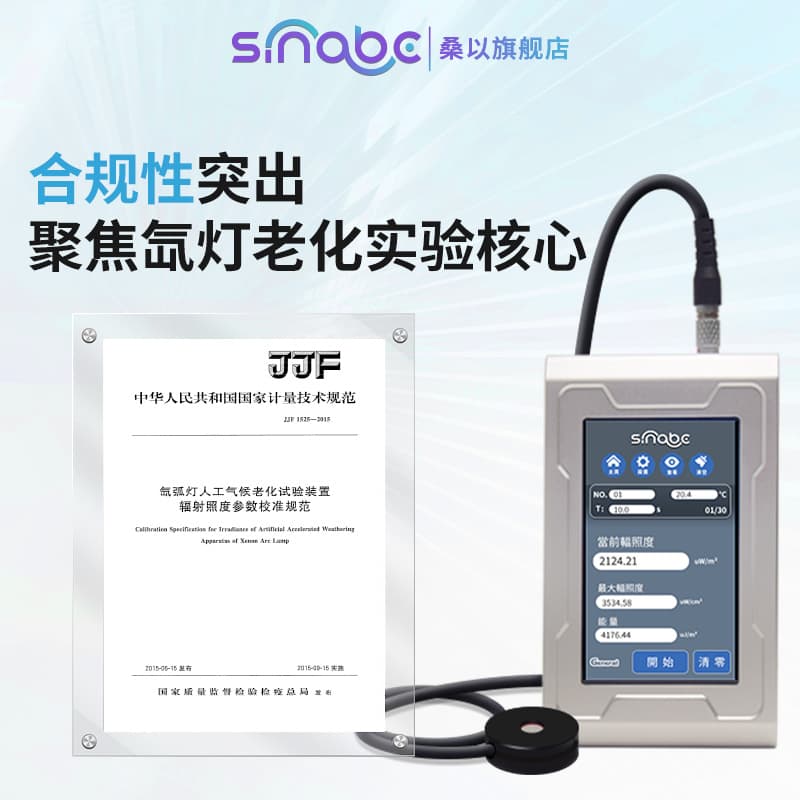 XL420 UK Sanyi SinABC Wavelength 415-425nm UV Irradiance Meter Strength Detector Aging