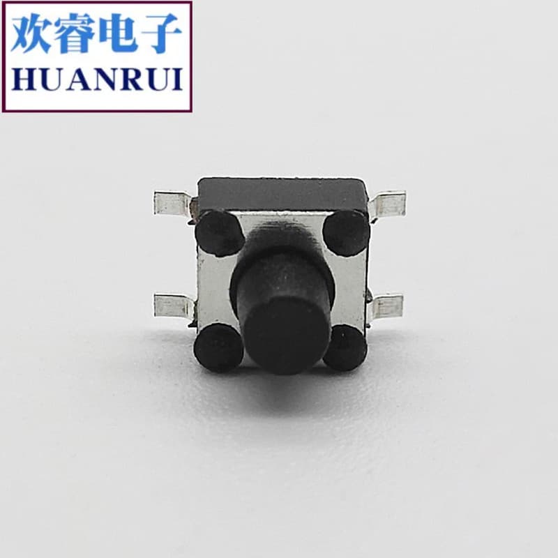 SMD 4.5*4.5*5.5MM tactile switches, 4-pin micro push buttons, four-pin 4.5x4.5x5.5
