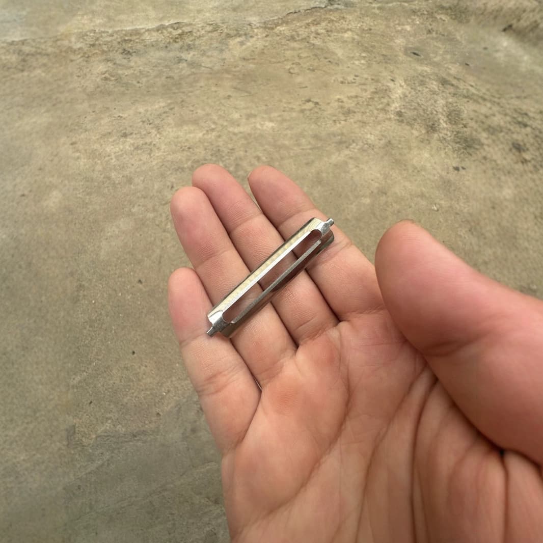 Stainless steel peeler, stainless steel double-sided flat blade, fruit peeler, peeler, melon peeler blade
