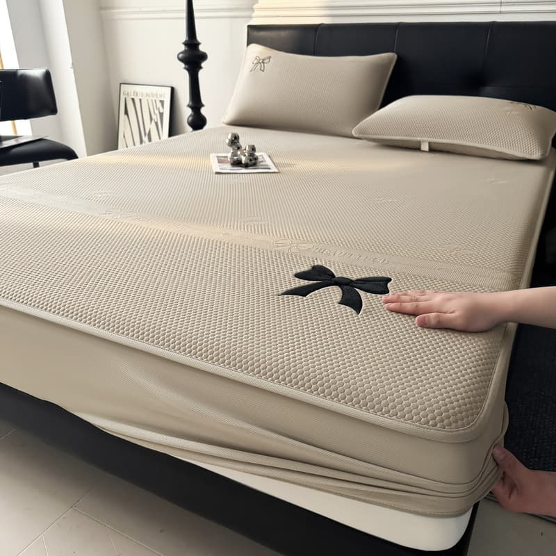 Carefully selected 2026 new summer cool PE Ice Doudou mat set, fitted sheet, all-inclusive mattress protector