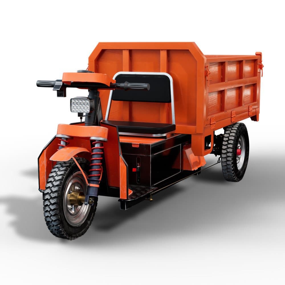 Construction Electric Tricycle Parts: Tires, Motor, Shock Absorbers, Lights, Horn, Switch, Handlebar, Controller