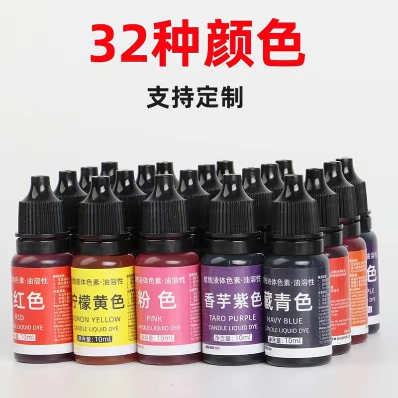 DIY Candle Making Raw Materials: Soy Wax, Beeswax, Ice Wax, Gel Wax, Candle Dye, Liquid Pigment