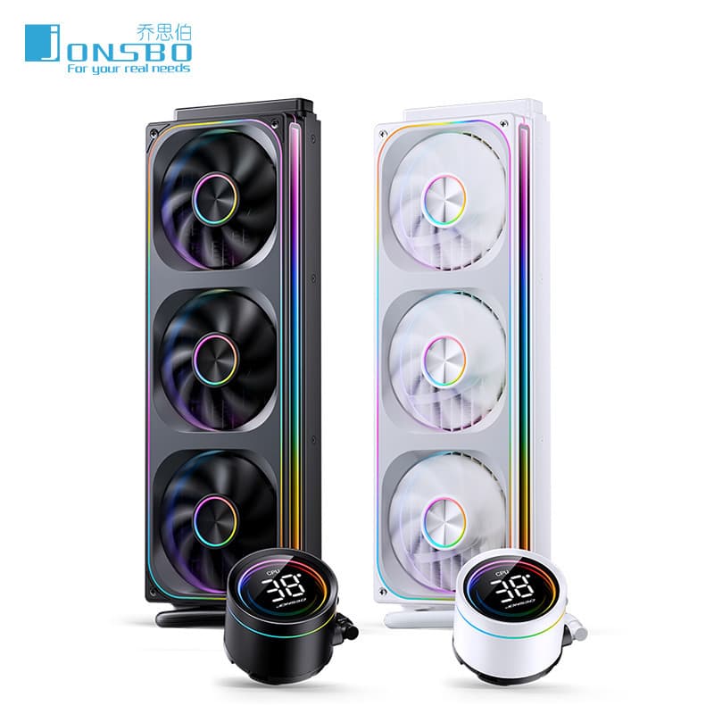 Qiaosibo TH360 integrated water-cooled digital display ARGB computer CPU fan conjoined TH240 water-cooled radiator
