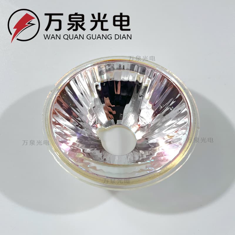 Faceted aluminized reflector, focusing reflector cup, high-intensity long-range beam reflector, Kong's shadowless lamp surgical reflector bowl, custom-made.