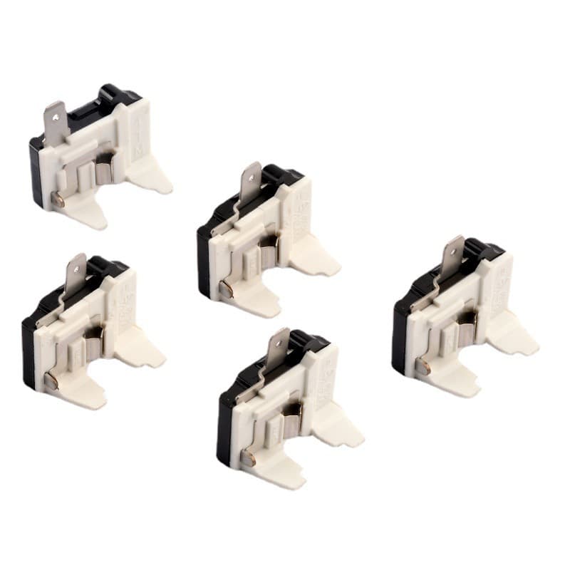 4TM Refrigerator Butterfly Protector Starter, Compressor Overload Overheat Protector, Butterfly Flat Type