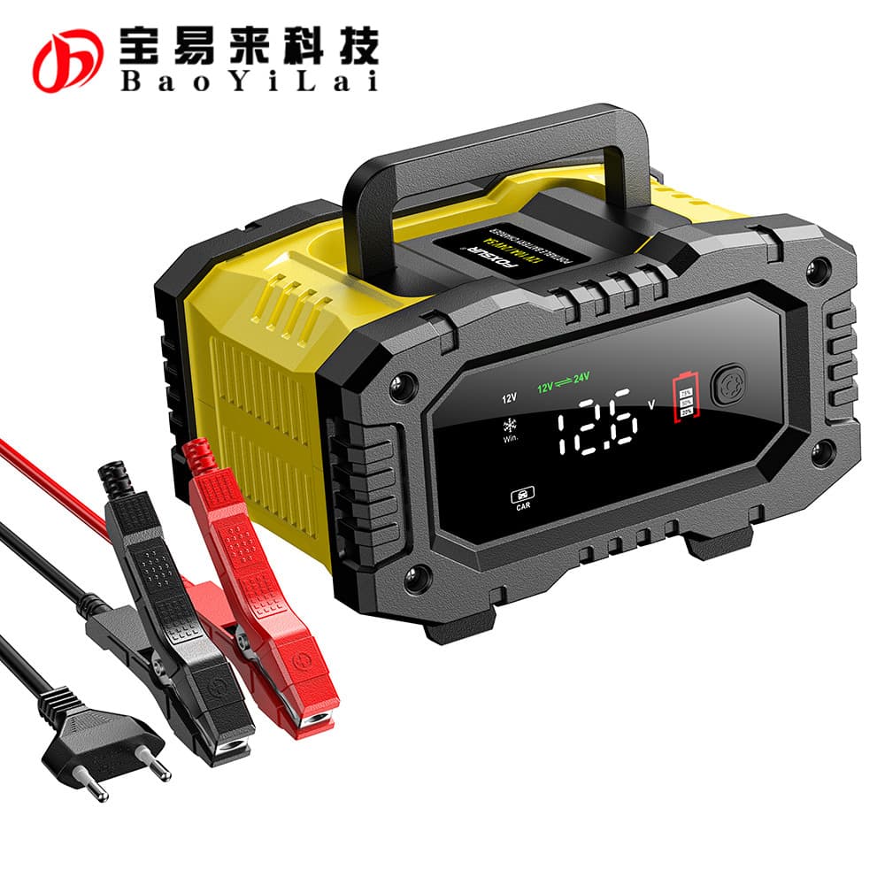 FPT-100 10A Lead-Acid LiFePo4 battery charger handheld battery charger